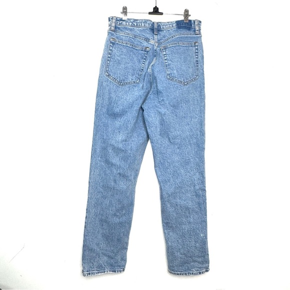 Abercrombie & Fitch Light Blue Straight Jeans - Picture 3 of 4